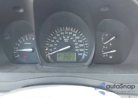 2008 Kia Spectra Ex z USA, uszkodzony, nr VIN KNAFE121485508829